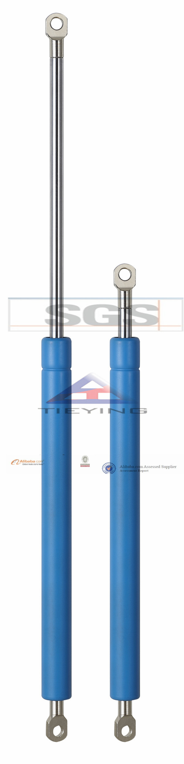 Compression Gas Lift Struts with frame for bed