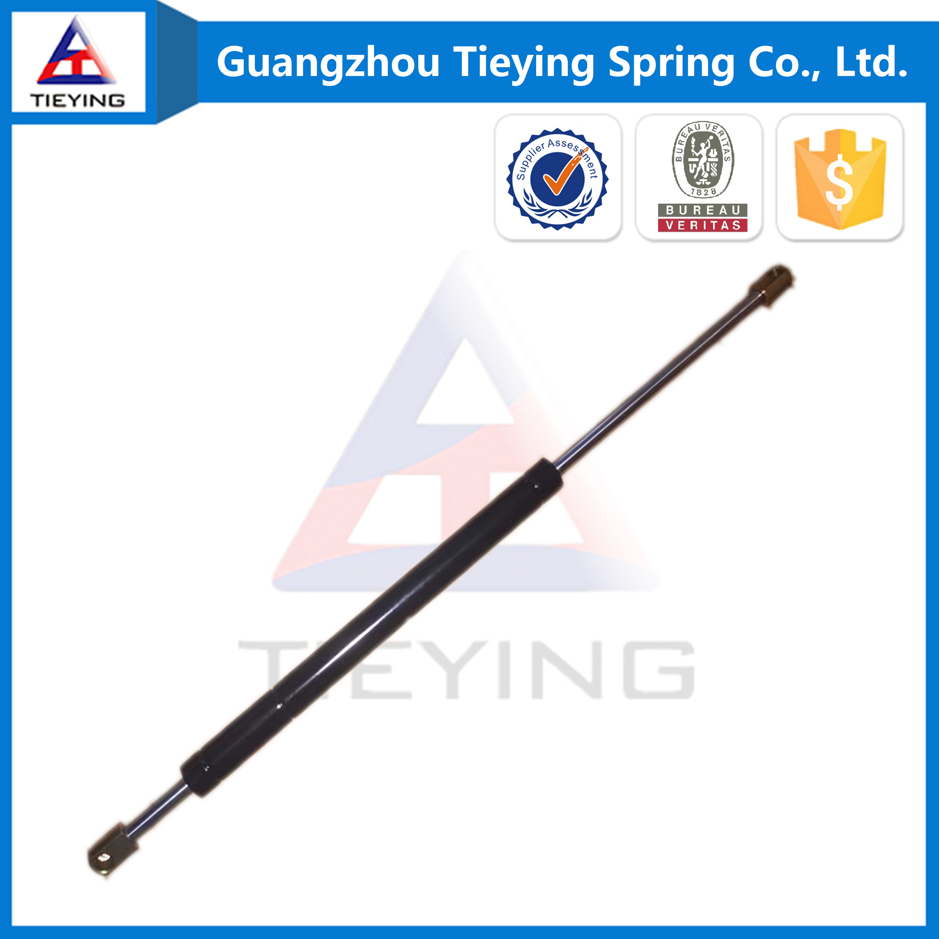 Small Heavy Duty Furniture Locking Gas Strut Lift Support / Hydraulic Strut
