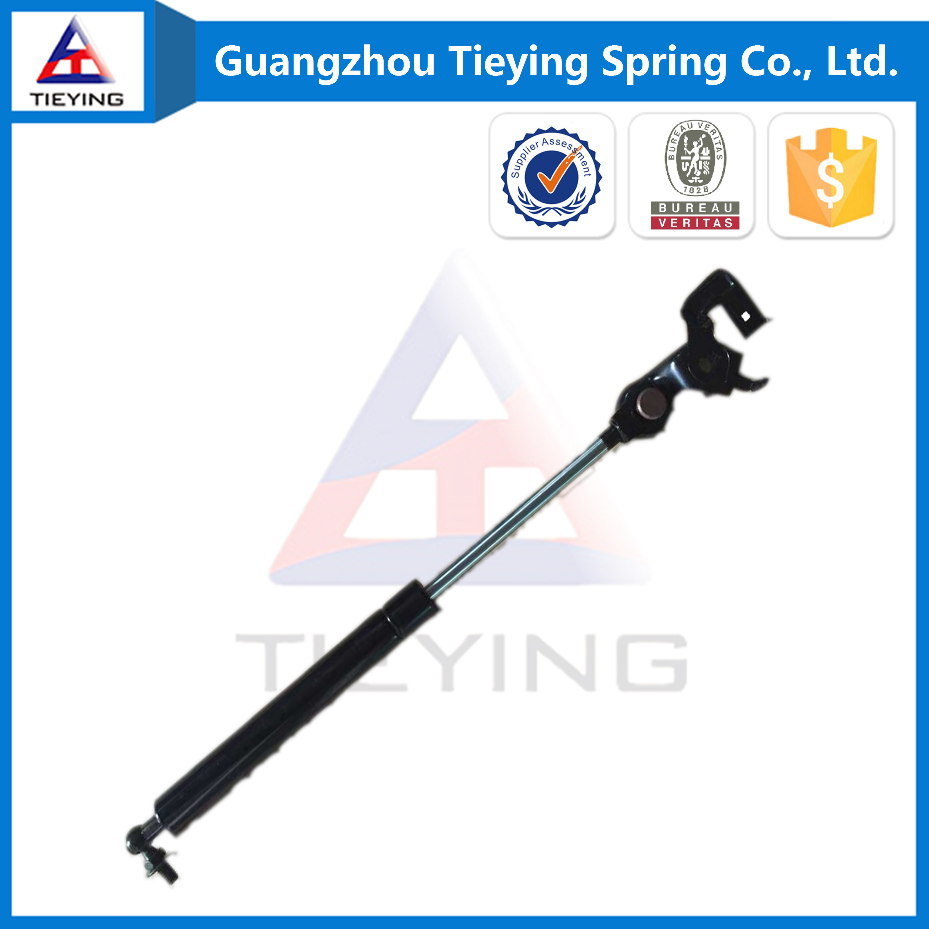 Adjustable Hydraulic Hood Support Lifts Stainless Steel Tailgate Gas