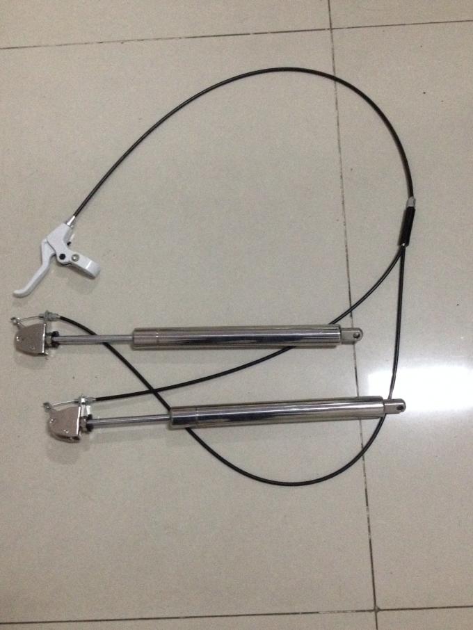 Stainless Steel Locking Nitrogen Gas Spring , Gas Struts For Office Chairs