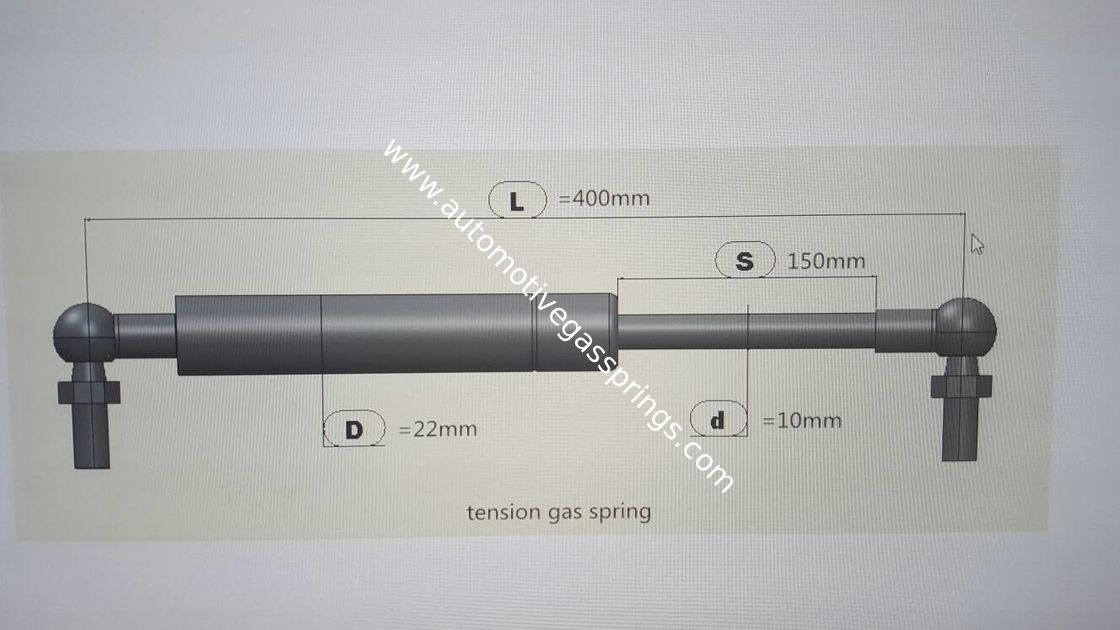 Nitrogen Gas Springs And Dampers 100mm - 2000mm For DAEWOO Nubira