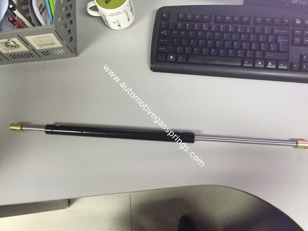 Black Two Stroke Furniture Gas Struts Gas Spring For Wall Bed 600N / 300N