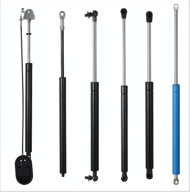 Nitrogen Compression Gas Springs For Murphy Bed Mechanism / Automobile